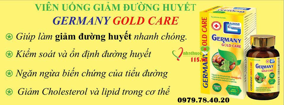 Công dụng Germany Gold Care